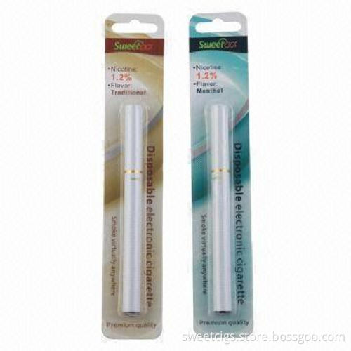 Disposable Electronic Cigarettes, NJOY Model, 300 Puffs, Designed for Male and Female